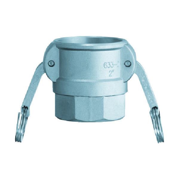 トヨックス カムロック カプラー メネジ アルミ 633ーDB 1ー1/2インチ AL 633-DB-1-1/2-AL 1個（直送品）