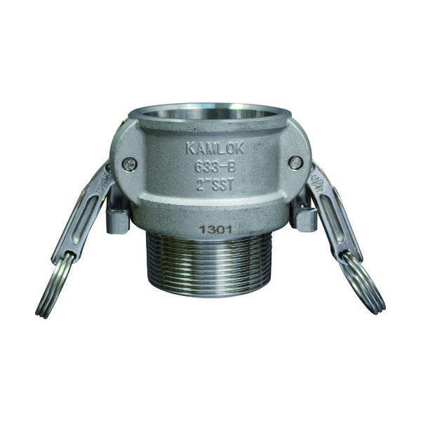 カムロック ツインロックタイプカプラー オネジ ステンレス 633ーBBL 1ー1/4インチ SST 633-BBL-1-1/4-SST（直送品）