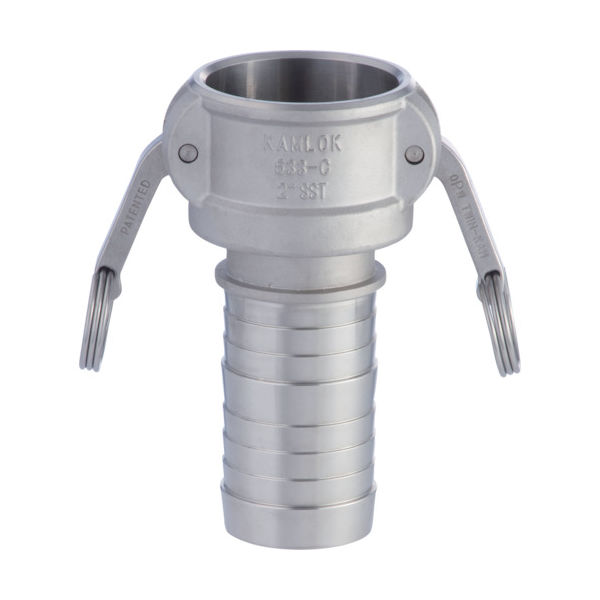 トヨックス カムロック カプラー ホースシャンク ステンレス 633ーC 1ー1/4インチ SST 633-C-1-1/4-SST 1個（直送品）