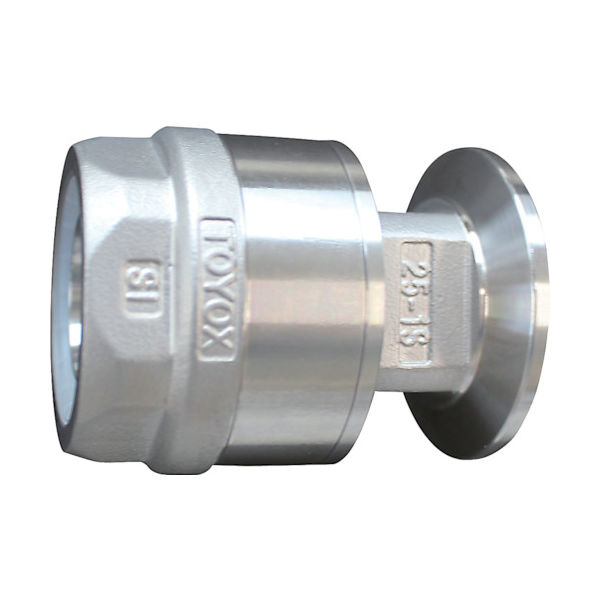 トヨックス ホース継手(フェルール) トヨコネクタ TC3ーFS型 適合ホース25ミリ 継手規格1.5S TC3ーFS25ー1.5S 1個（直送品）