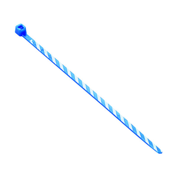 パンドウイットコーポレーション パンドウイット ストライプ結束バンド 青/白 (50本入) PLT1M-L6-10 1袋(50本)（直送品）