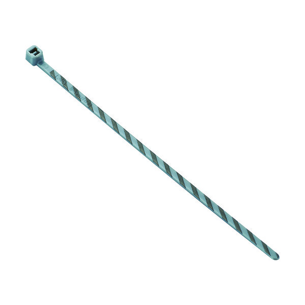 パンドウイットコーポレーション パンドウイット ストライプナイロン結束バンド グレー/黒 (50本入) PLT1M-L8-0 1袋(50本)（直送品）