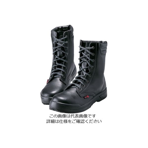 ノサックス 耐滑ウレタン2層底 静電作業靴 長編上靴 26.5CM KC-0077-26.5 1足 829-1012（直送品）