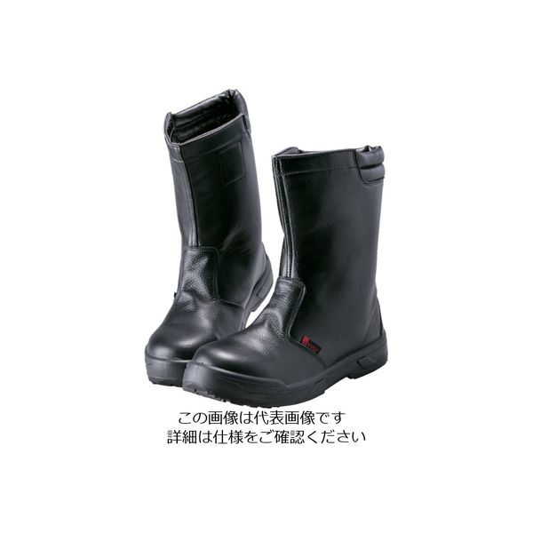 ノサックス 耐滑ウレタン2層底 静電作業靴 半長靴 27.0CM KC-0088-27.0 1足 829-1024（直送品）