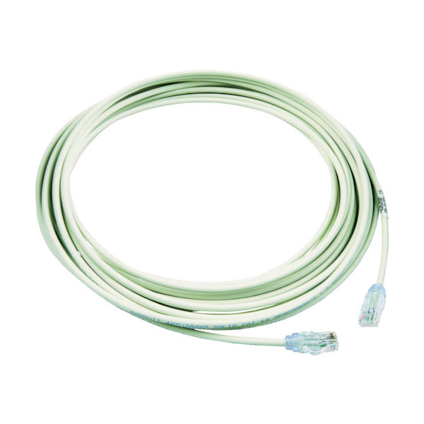 パンドウイットコーポレーション PANDUIT カテゴリ6A細径パッチコード 10m オフホワイト UTP28X10M 1本（直送品）
