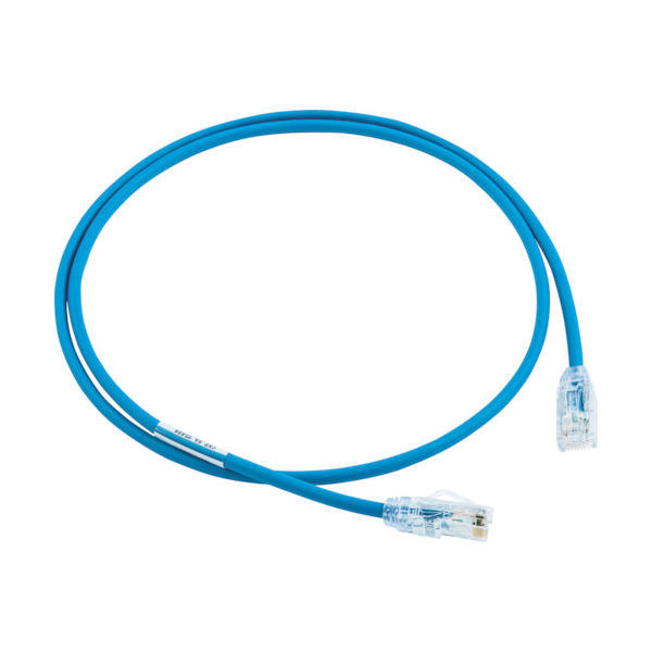 パンドウイットコーポレーション PANDUIT カテゴリ6A細径パッチコード 15m 青 UTP28X15MBU 1本 785-3513（直送品）