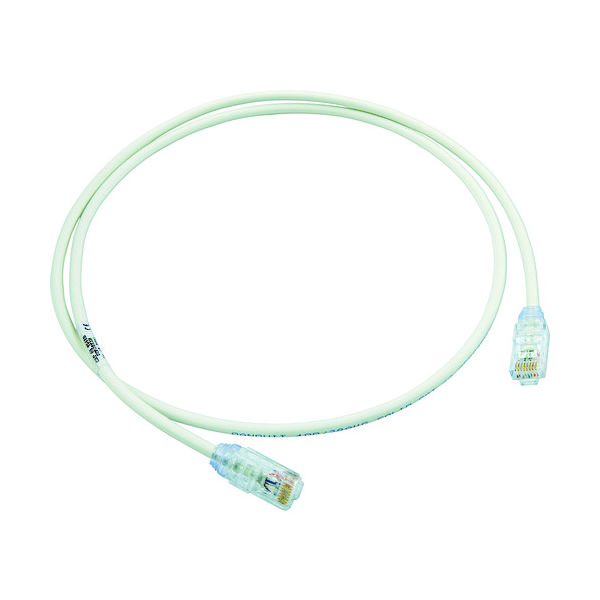 パンドウイットコーポレーション PANDUIT カテゴリ6A細径パッチコード 1m オフホワイト UTP28X1M 1本 785-3556（直送品）