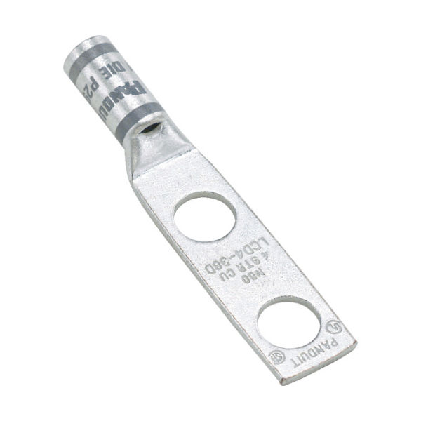 パンドウイットコーポレーション PANDUIT 銅製圧縮端子 標準バレル 2つ穴 (50個入) LCD4-14B-L 1袋(50個)（直送品）