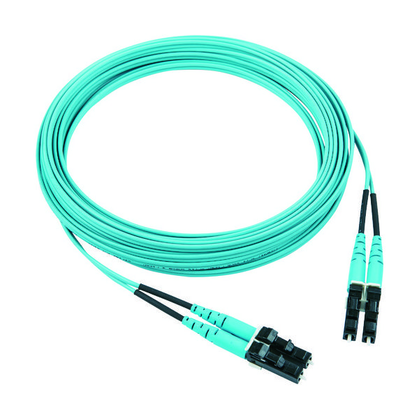 PANDUIT 光ファイバーパッチコード OM3 両端LCデュプレックス ライザー 5M FX2ERLNLNSNM005 1本（直送品）