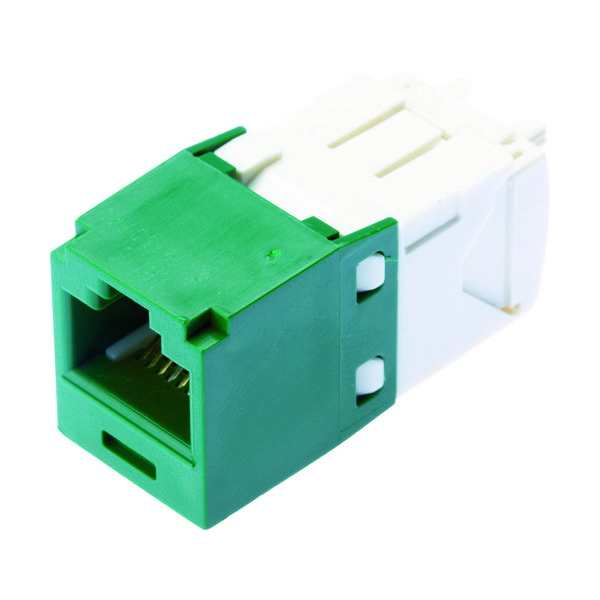 パンドウイットコーポレーション パンドウイット カテゴリ6モジュラージャック 緑 CJ688TGGR 1個 114-1018（直送品）