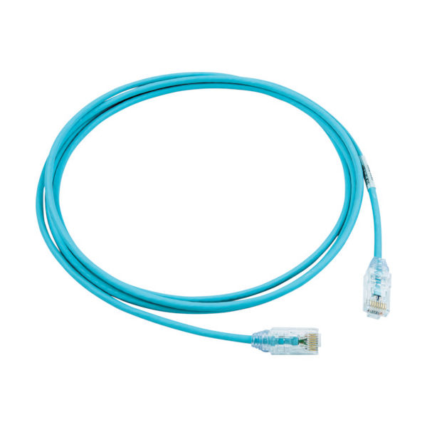 パンドウイットコーポレーション パンドウイット カテゴリ6細径パッチコード 15m パステルブルー UTP28SP15MPB 1本（直送品）