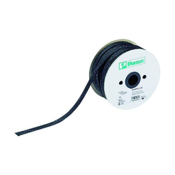 パンドウイットコーポレーション パンドウイット ネットチューブ 難燃性タイプ 黒 SE50PFR-CR0 1巻 731-5538（直送品）