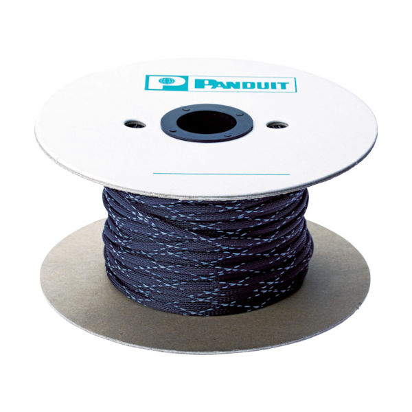 PANDUIT ネットチューブ 難燃性タイプ 黒 最大束線外径φ54.0×長さ15.24m SE150PFR-LR0 1巻（直送品）