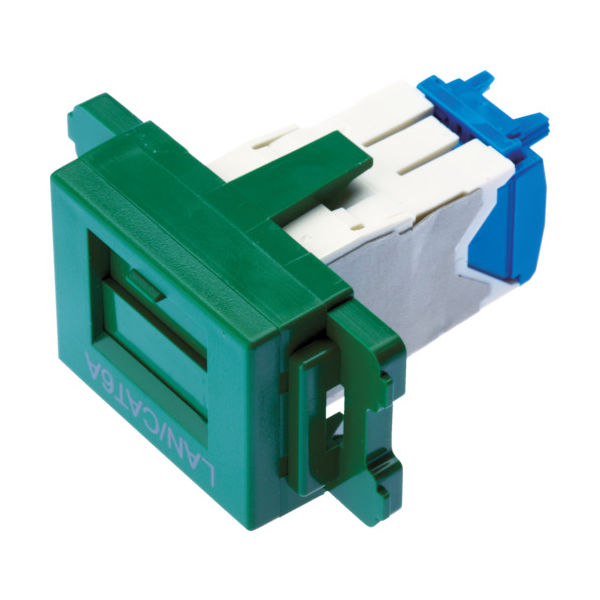 パンドウイットコーポレーション パンドウイット カテゴリ6AJISプレート用ジャックキット 緑 JAOSSP6ATGGR 1個（直送品）