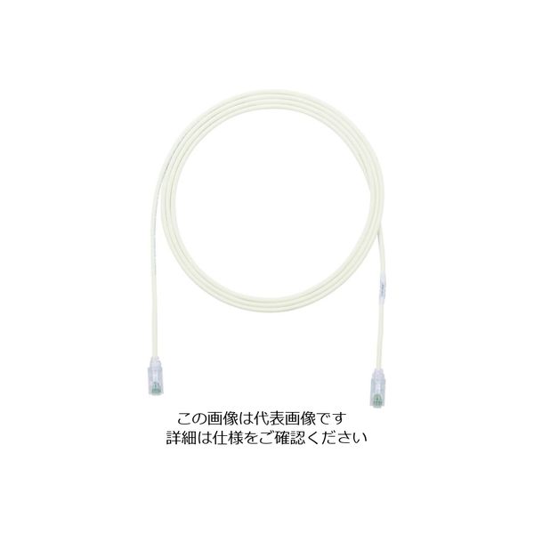 パンドウイットコーポレーション パンドウイット カテゴリ6細径パッチコード 3m オフホワイト UTP28SP3M 1本 469-5275（直送品）