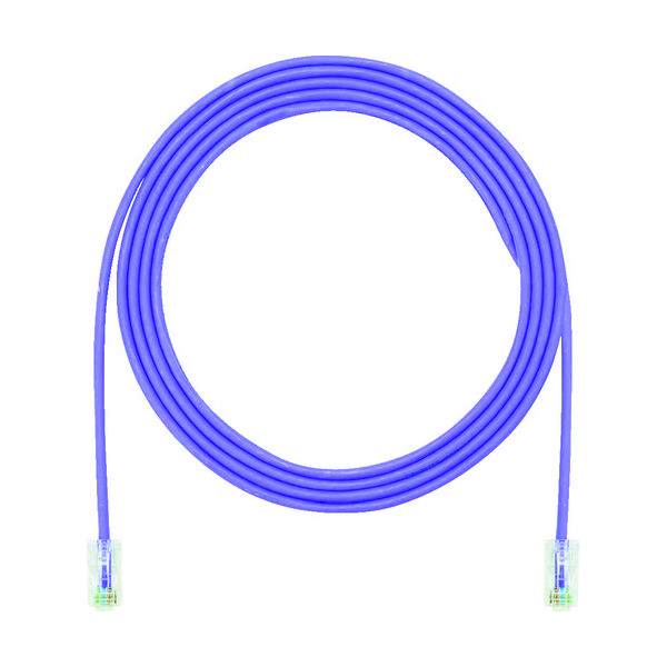 パンドウイットコーポレーション パンドウイット カテゴリ5E細径パッチコード 3m 紫 UTP28CH3MVL 1本 475-5031（直送品）