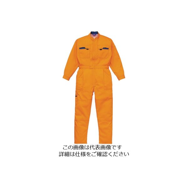 山田辰 AUTOーBI つなぎ服40000ー003オレンジーM 40000-003-M 1着 824-6051（直送品）