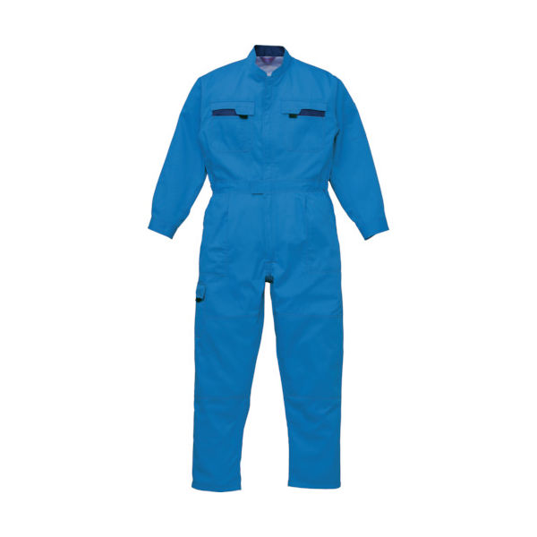 山田辰 AUTOーBI つなぎ服40000ー004スカイブルーー3L 40000-004-3L 1着 824-6052（直送品）