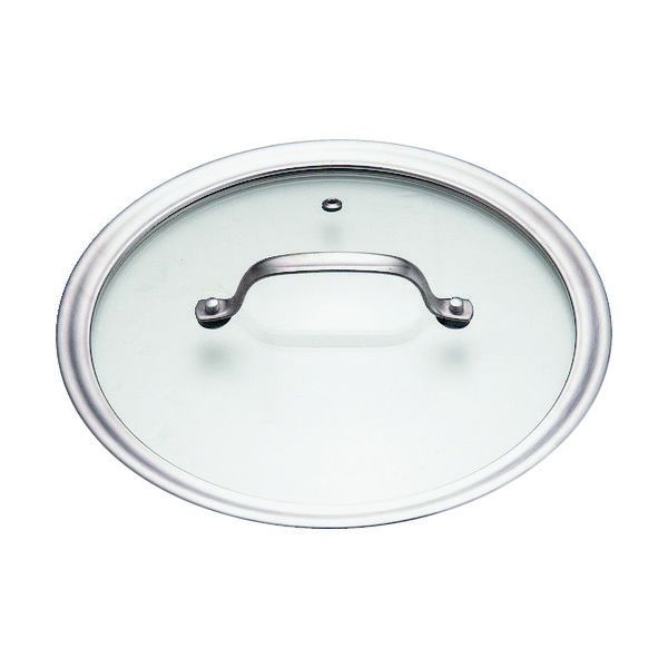 遠藤商事 TKG IHセレクト 2層クラッド鍋用 ガラス蓋 15cm ANB3901 1個 138-4797（直送品）
