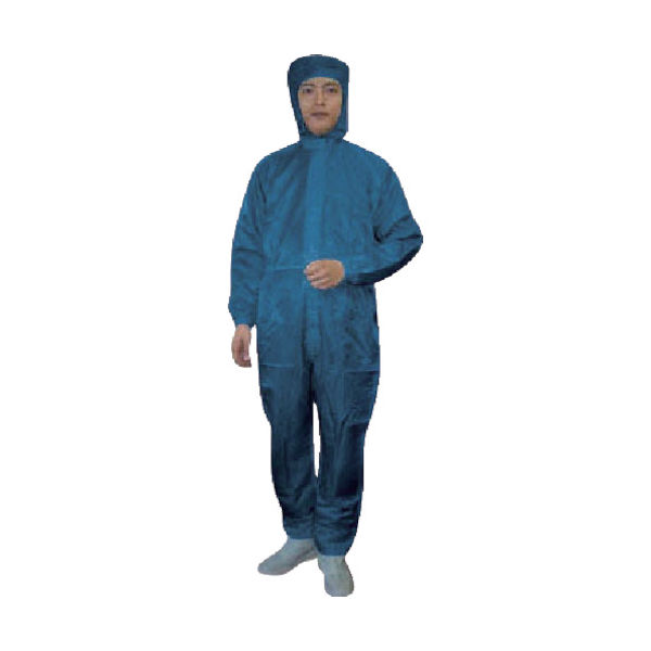 ブラストン BLASTON フード付カバーオールー紺ーL BSC-11001-N-L 1着 810-6200（直送品）