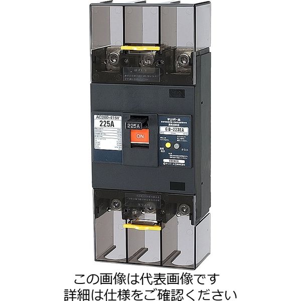 テンパール工業 漏電遮断器 GBー223EA 200A 30MA 223EA2030 1台（直送品）