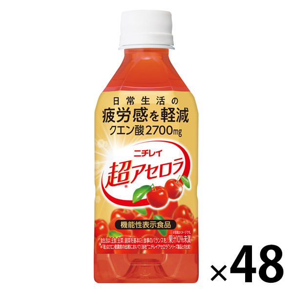 【機能性表示食品】サントリー ニチレイ 超アセロラ 350ml 1セット（48本）