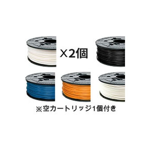 XYZプリンティングジャパン ABSリフィルフィラメント　カラーセットA RF10BXJPZ7C 1個（直送品）