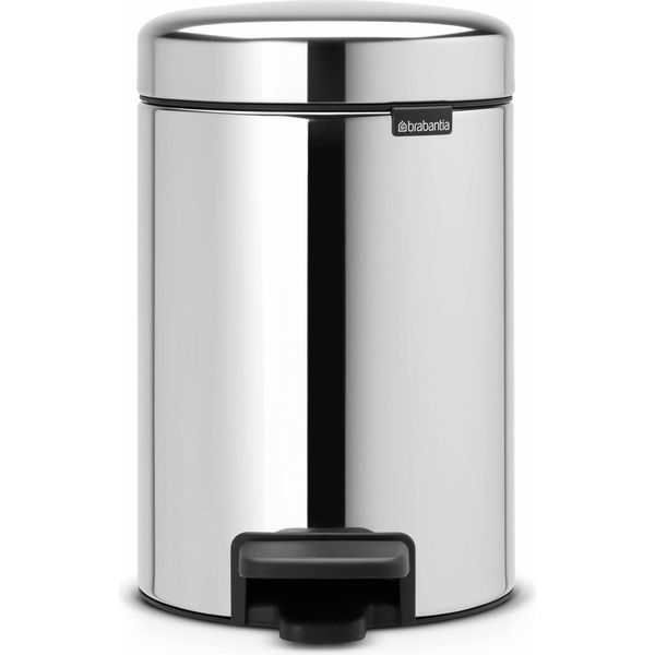お値下！ブラバンシア ペダルビン ブリリアントスチール シルバー 12L 袋付き brabantia ブラバンシア Brabantia ごみ箱 12L ペダルビン