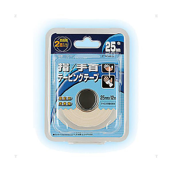 ムトーエンタープライズ ホワイトテープ 25MM 2ケ 10024 1セット(6個入)（直送品）