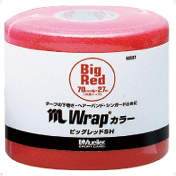 ミューラー M WRAP COLOR ビッグレッドSH 50397 1セット(8個入)（直送品）