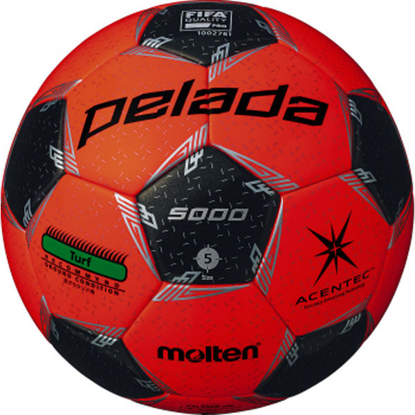 モルテン ペレーダ５０００芝用 ５号球 検定球 国際公認球 F5L5000OK 1個（直送品）