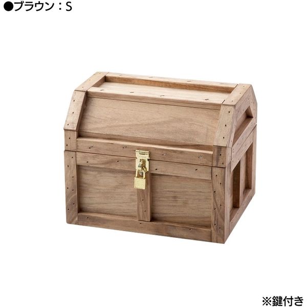 ダンデライオン 海賊宝箱 (S) ブラウン 119-13036 1台（直送品