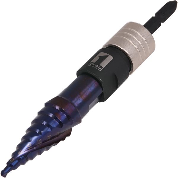 イチネンアクセス MUSTTOOL 軸交換式ステップドリル 4-20mm 6.35