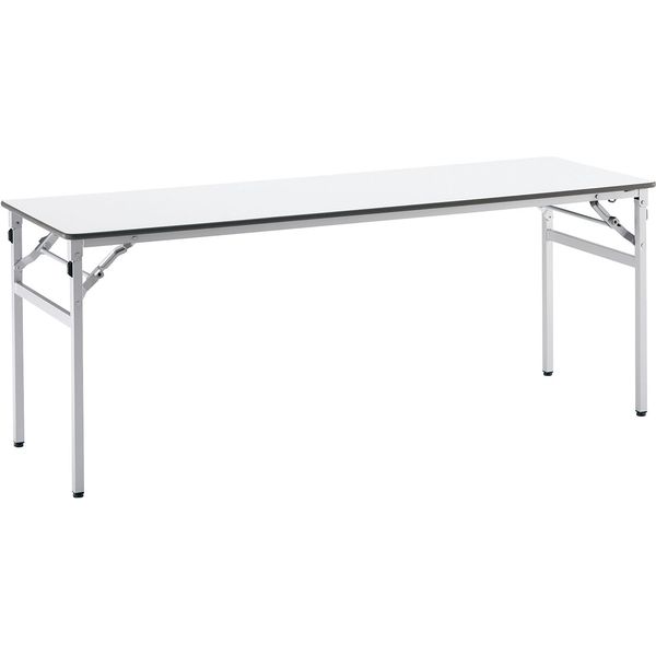 【設置込】コクヨ 会議用テーブル KT-220 折畳みテーブル 棚無 幅1800×奥行600×高さ700mm ホワイト 1台（直送品）