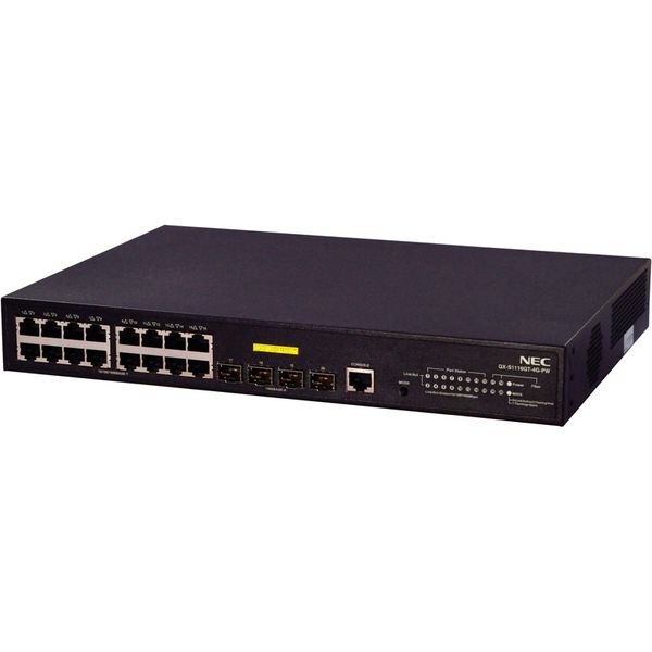 NEC ＱＸーＳ１１１６ＧＴー４ＧーＰＷ １ＧｂＥベーシックＰｏＥ＋・レイヤ２スイッチ B02014-01107 1台（直送品） - アスクル