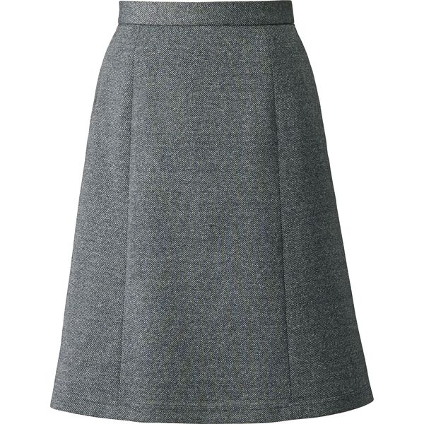ボンマックス BONOFFICE Aラインスカート グレイ １５号 AS2325-2-15（直送品）