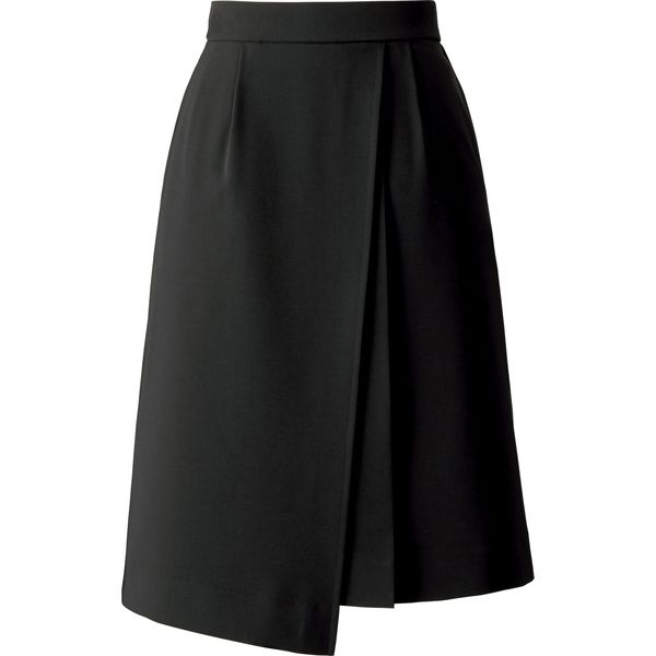 ボンマックス BONOFFICE デザインスカート（ロング丈） ブラック ７号 BCS2111-16-7（直送品）
