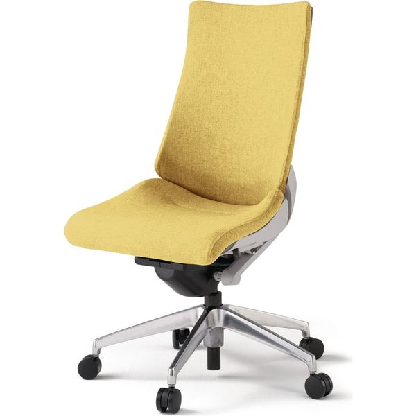 イトーキ エピオスチェア 背布張 ハイバック 肘無 フリーロッキング 黒×ブラック 1脚（メーカー直送） 中古エピオスチェア イトーキ⁄ITOKI 肘付ハイバックチェア 527286