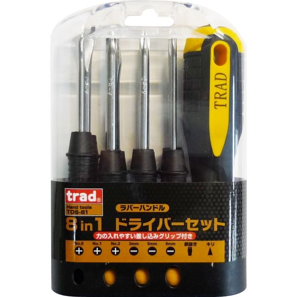 三共コーポレーション TRAD 8IN1ドライバーセット #823305 TDS-81 1セット