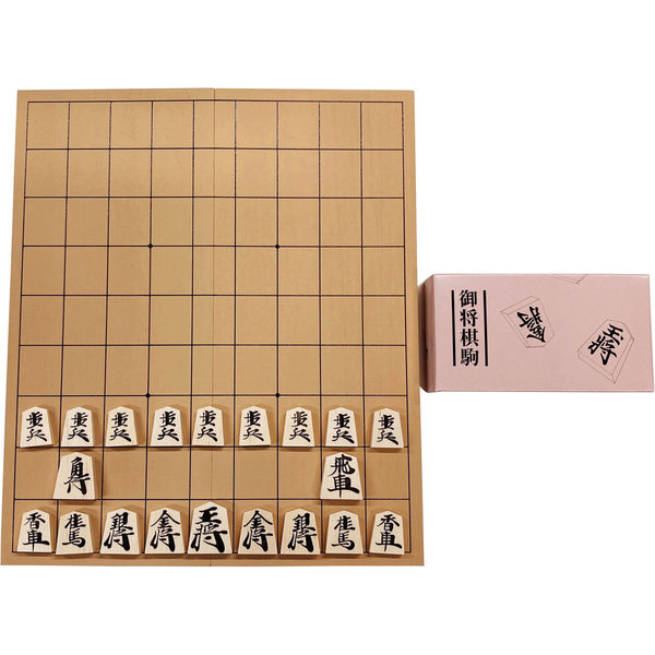 博英商会 木製駒付将棋盤 4907650091029 1個（直送品）