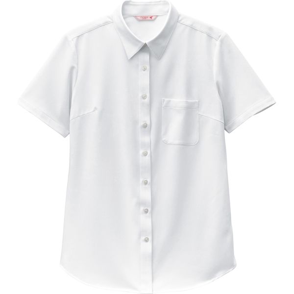 ボストン商会 ニットシャツ(半袖) ホワイト 11号 23243-81 2枚（直送品）