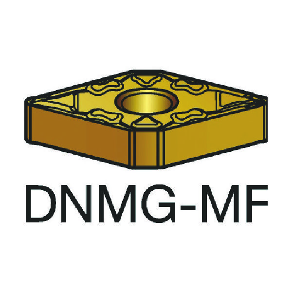 サンドビック SANDVIK TーMax P 旋削用ネガチップ(112) 2220 DNMG 15 04 04-MF 1セット(10個)（直送品）