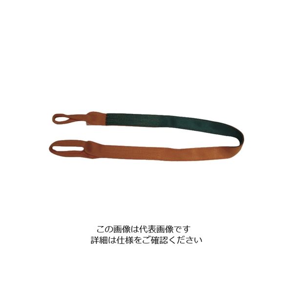 シライ ベルトスリング ナイロンスリング N3E(JIS3トウキュウ) 両端アイ形 25mm幅×長さ3.5m N3E-25X3.5 1本（直送品）