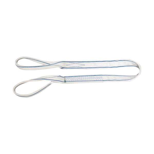 東レインターナショナル シライ ポリエステルスリング 両端アイ形 幅35mm 長さ2.5m PET3E-35X2.5 1本 817-0228（直送品）