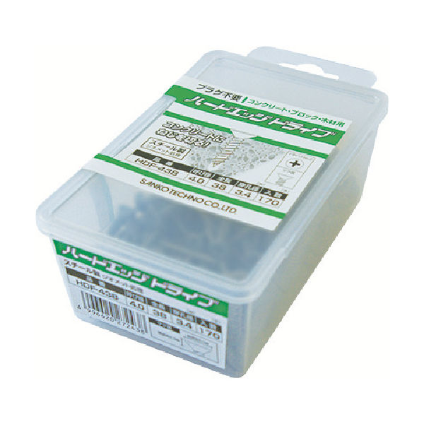 サンコーテクノ サンコー テクノ ハードエッジドライブ HDFタイプ スチール製 (200本入) HDF-432 1パック(200本)（直送品）