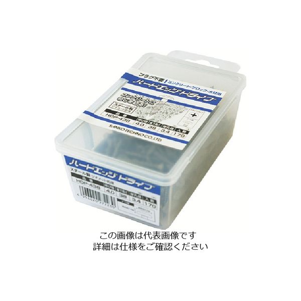 サンコーテクノ サンコー テクノ ハードエッジドライブ HDPタイプ スチール製 (240本入) HDP-425 1パック(240本)（直送品）