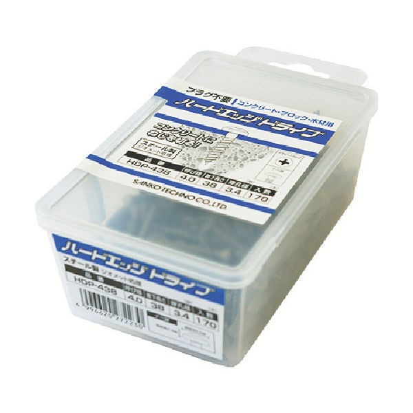 サンコーテクノ サンコー テクノ ハードエッジドライブ HDPタイプ スチール製 (200本入) HDP-432 1パック(200本)（直送品）
