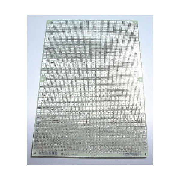 サンハヤト ユニバーサル基板 200×300mm 穴径0.9φ ICB100G 1枚 816-3108（直送品）