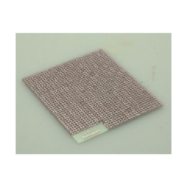 サンハヤト ユニバーサル基板 92.71×102.87mm 穴径0.9φ ICB92 1枚 816-3155（直送品）