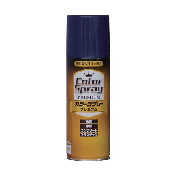 ニッペホームプロダクツ ニッぺ 水性カラースプレー プレミアム 400ml ブルー HKV021 4976124266904 1本（直送品）
